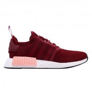 ADIDAS NMD R1 Collegiate Burgundy & Clear Orange